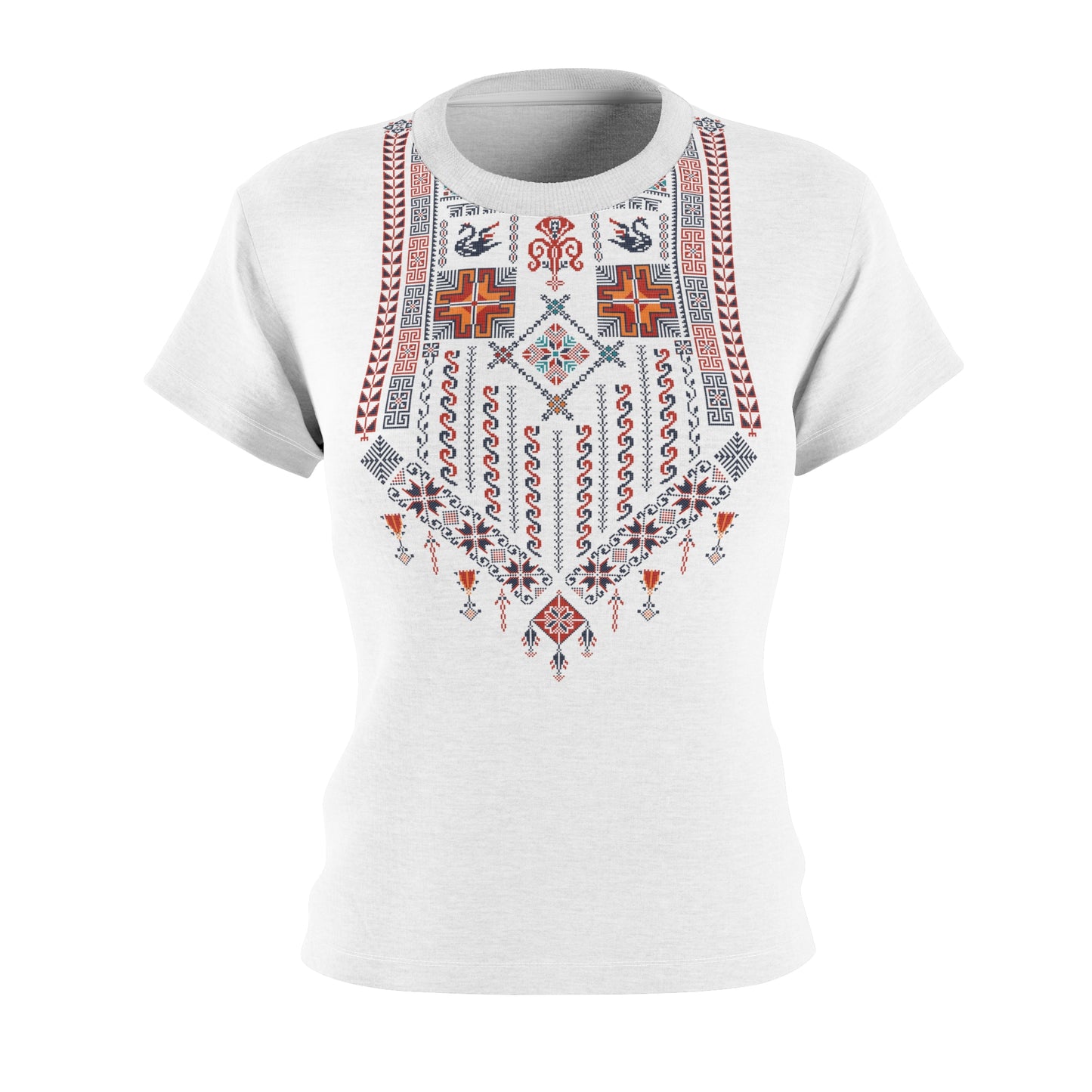 Tatreez Print Shirt for women | Palestinian Tradition - Jaffa Pirate Radio