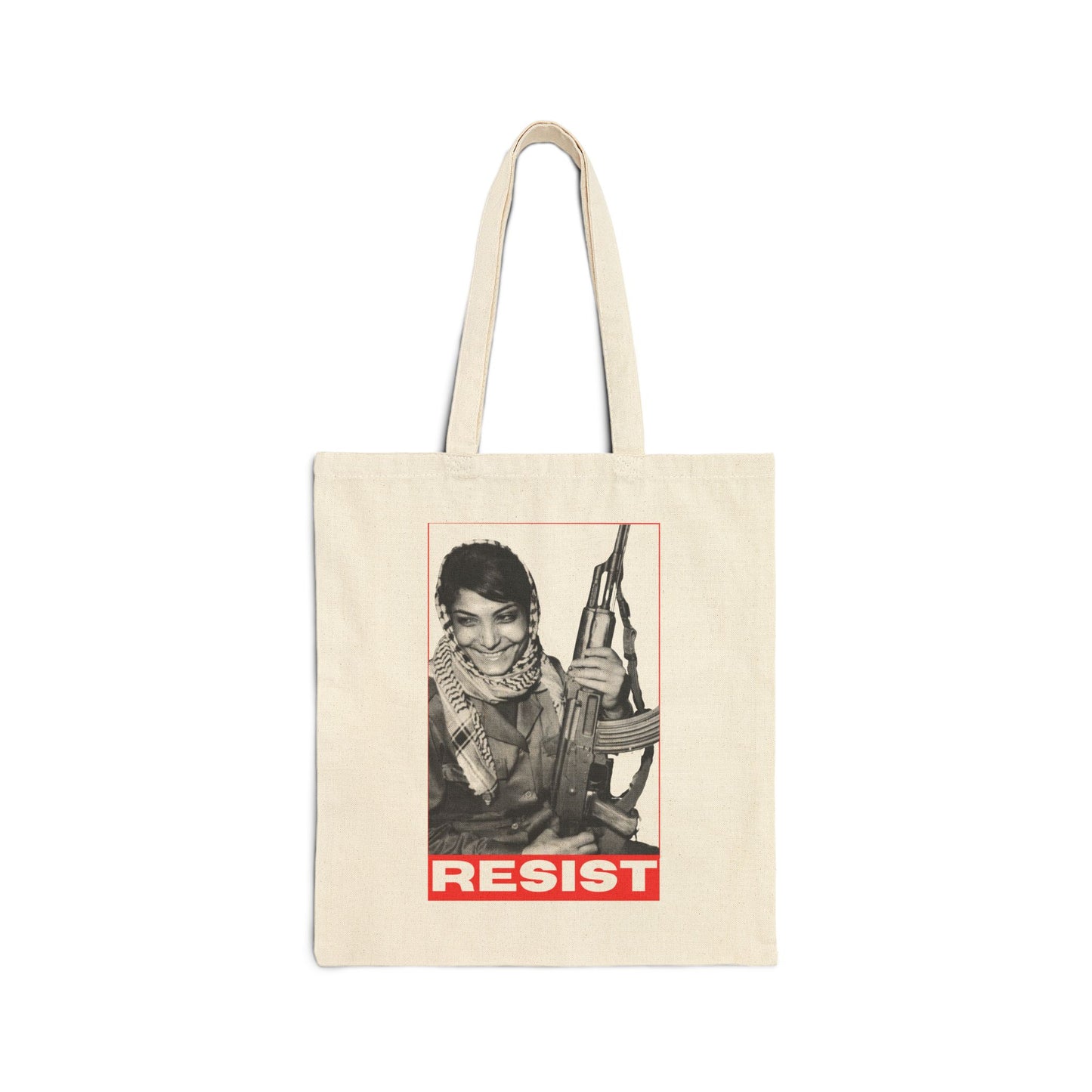 Layla Khaled Icon Tote Bag | Palestinian Resistance