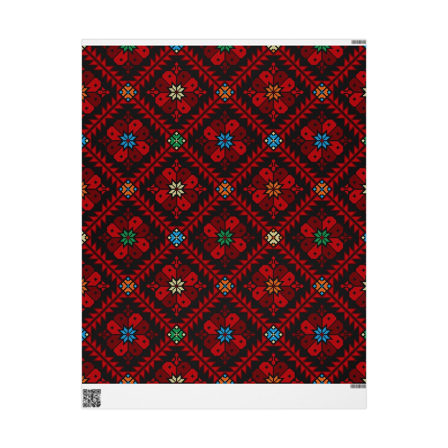 Palestinian Tatriz Wrapping Paper