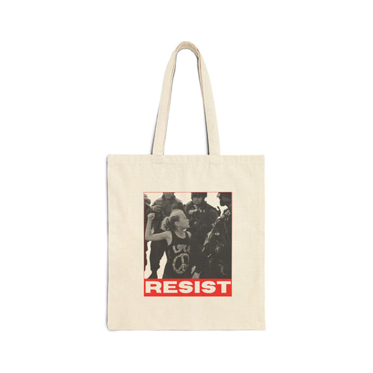 Ahed Tamimi Icon Tote Bag | Palestinian Resistance