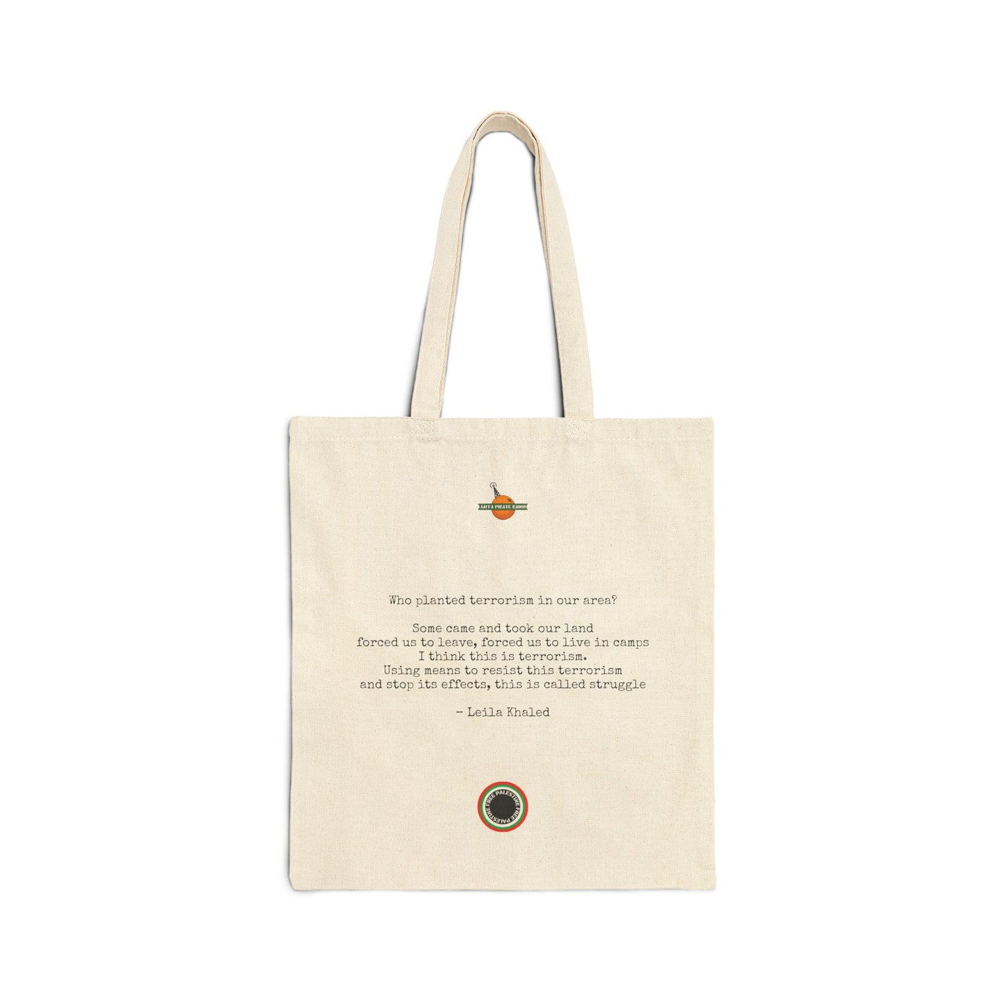 Layla Khaled Icon Tote Bag | Palestinian Resistance