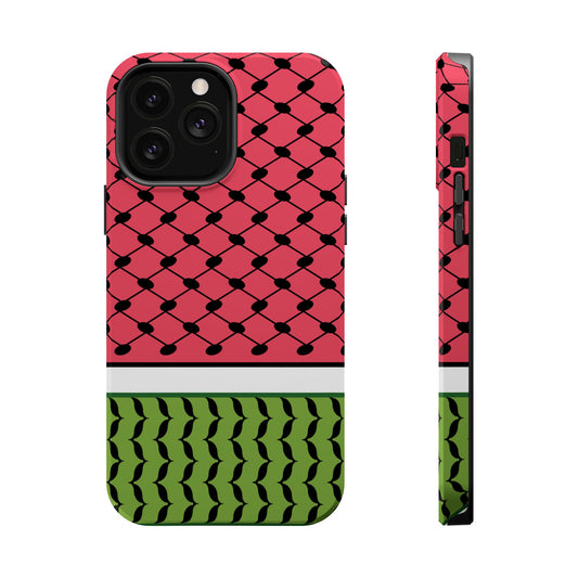 Watermelon Keffiyeh Magsafe Case