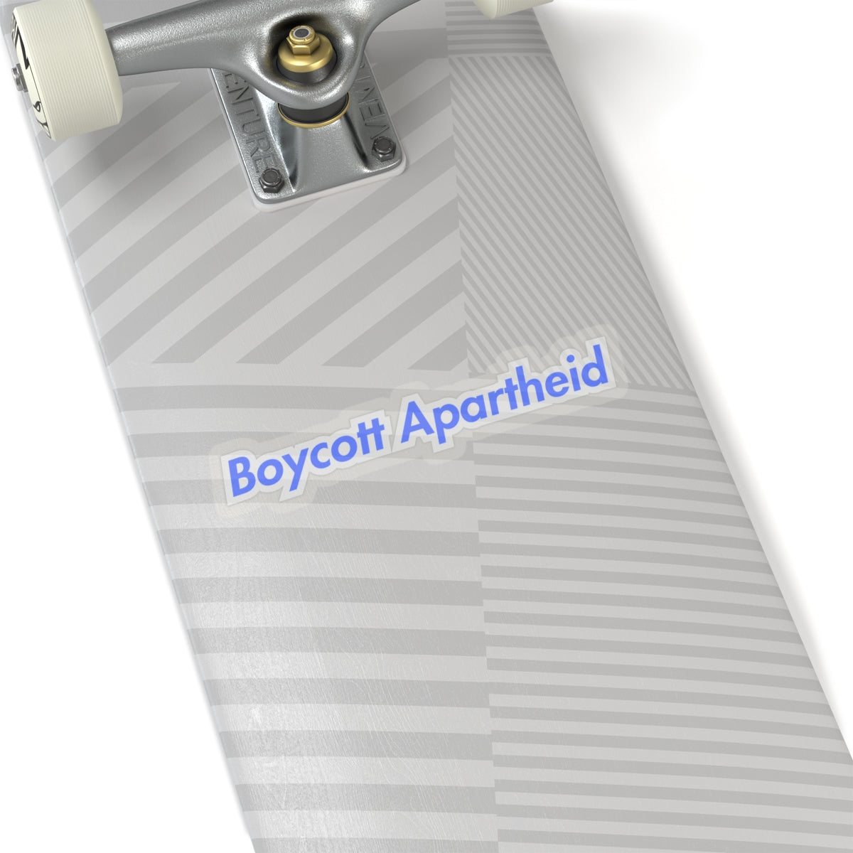 Boycott Apartheid Kiss-Cut Sticker