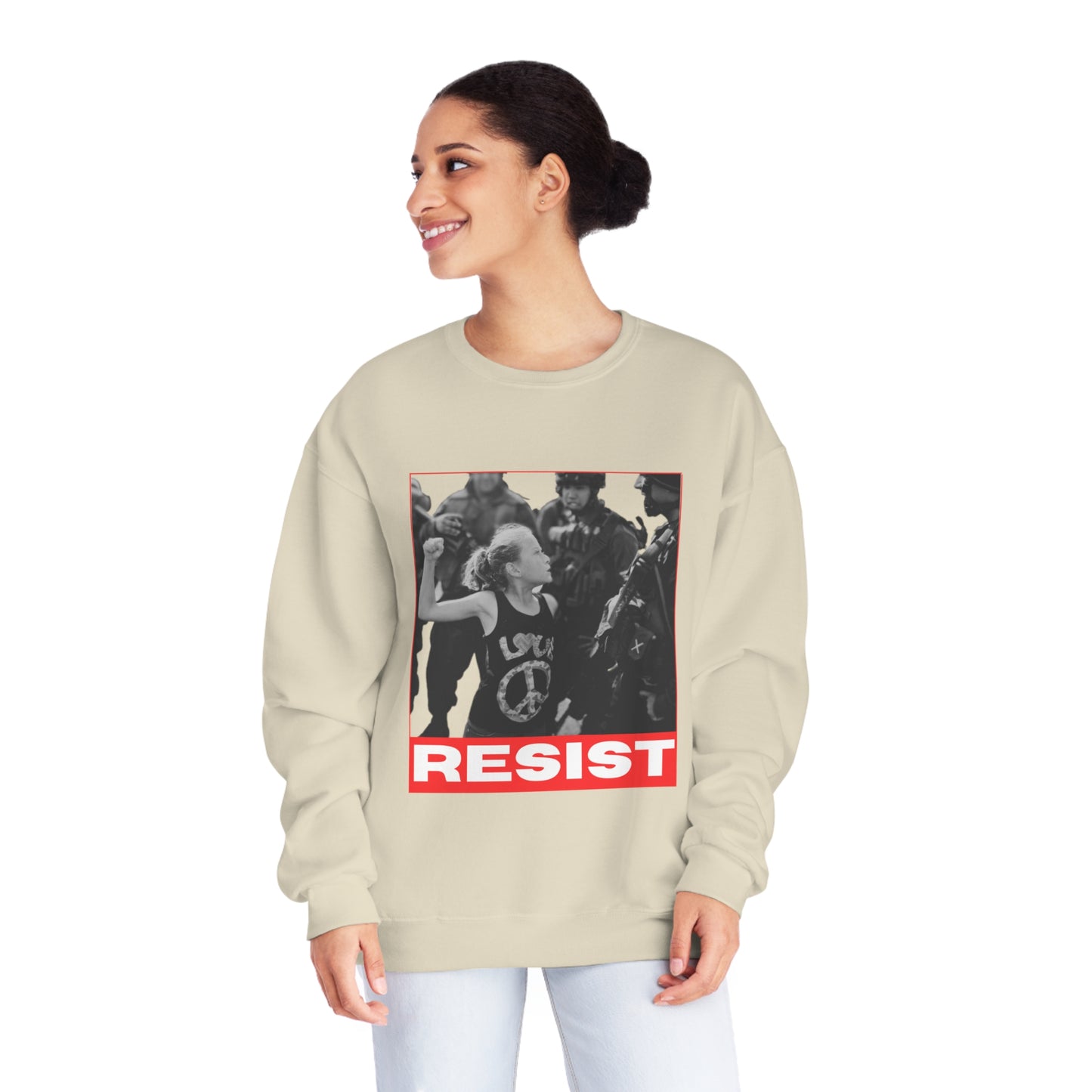 Ahed Tamimi Icon Sweatshirt | Palestinian Resistance - Jaffa Pirate Radio