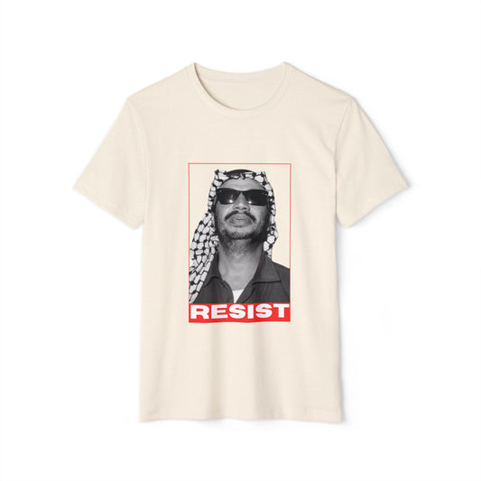 Arafat Icon Recycled Organic T-Shirt | Palestinian Resistance