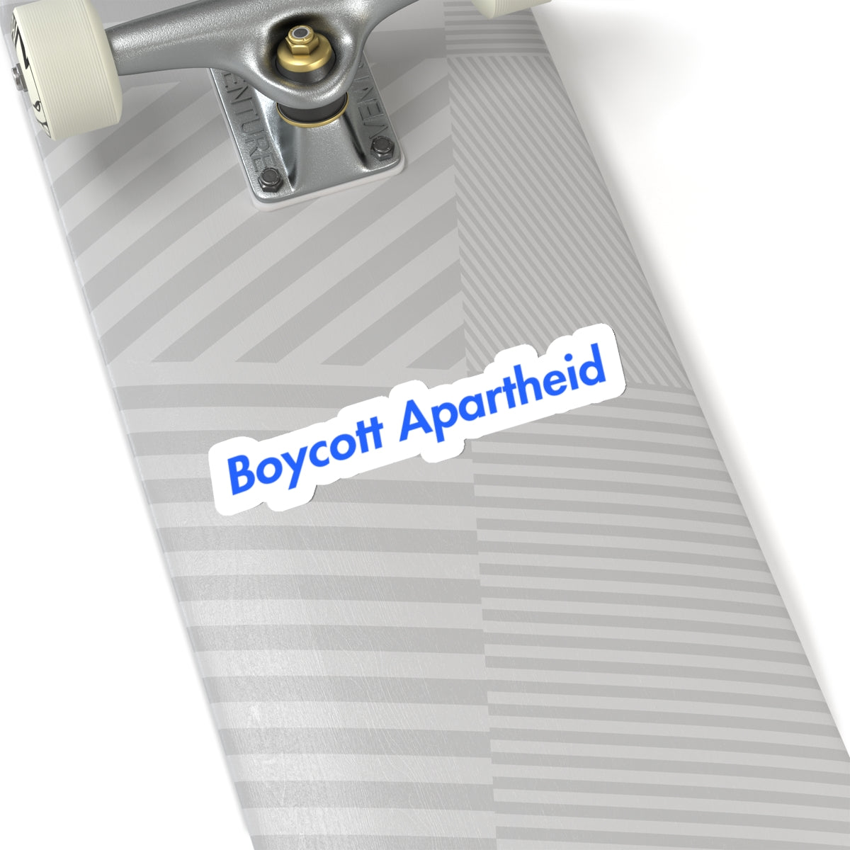 Boycott Apartheid Kiss-Cut Sticker