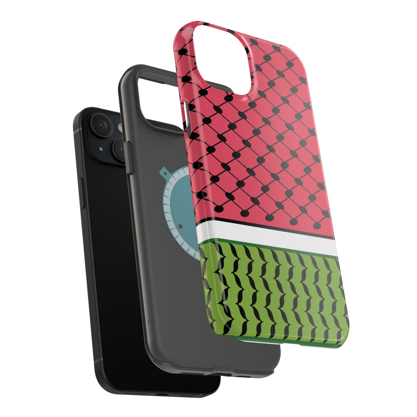 Watermelon Keffiyeh Magsafe Case