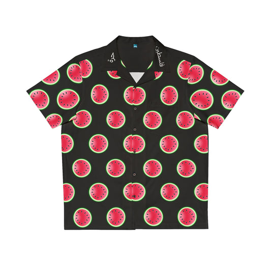 Hawaiian Palestinian Watermelon Pattern Shirt