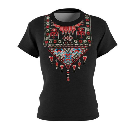 Tatreez Print Shirt for women | Palestinian Tradition - Jaffa Pirate Radio