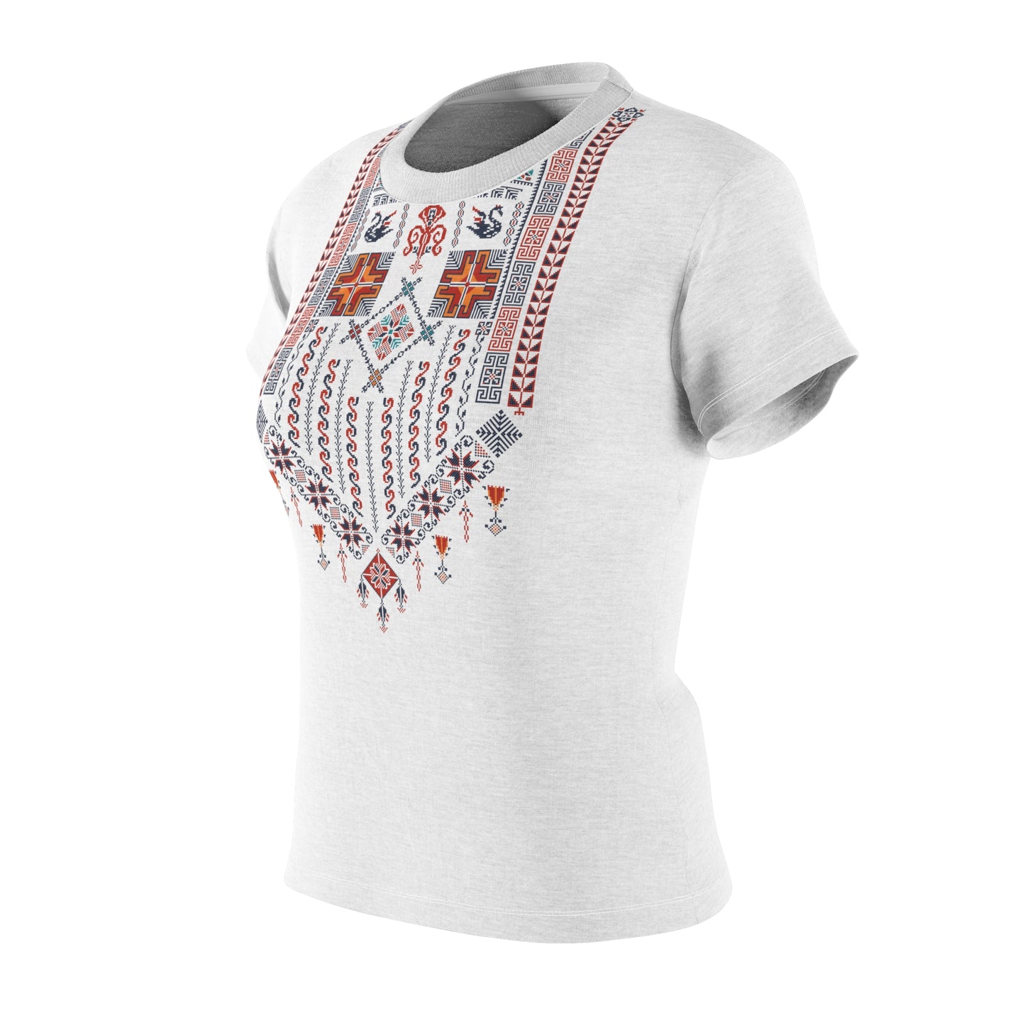 Tatreez Print Shirt for women | Palestinian Tradition - Jaffa Pirate Radio