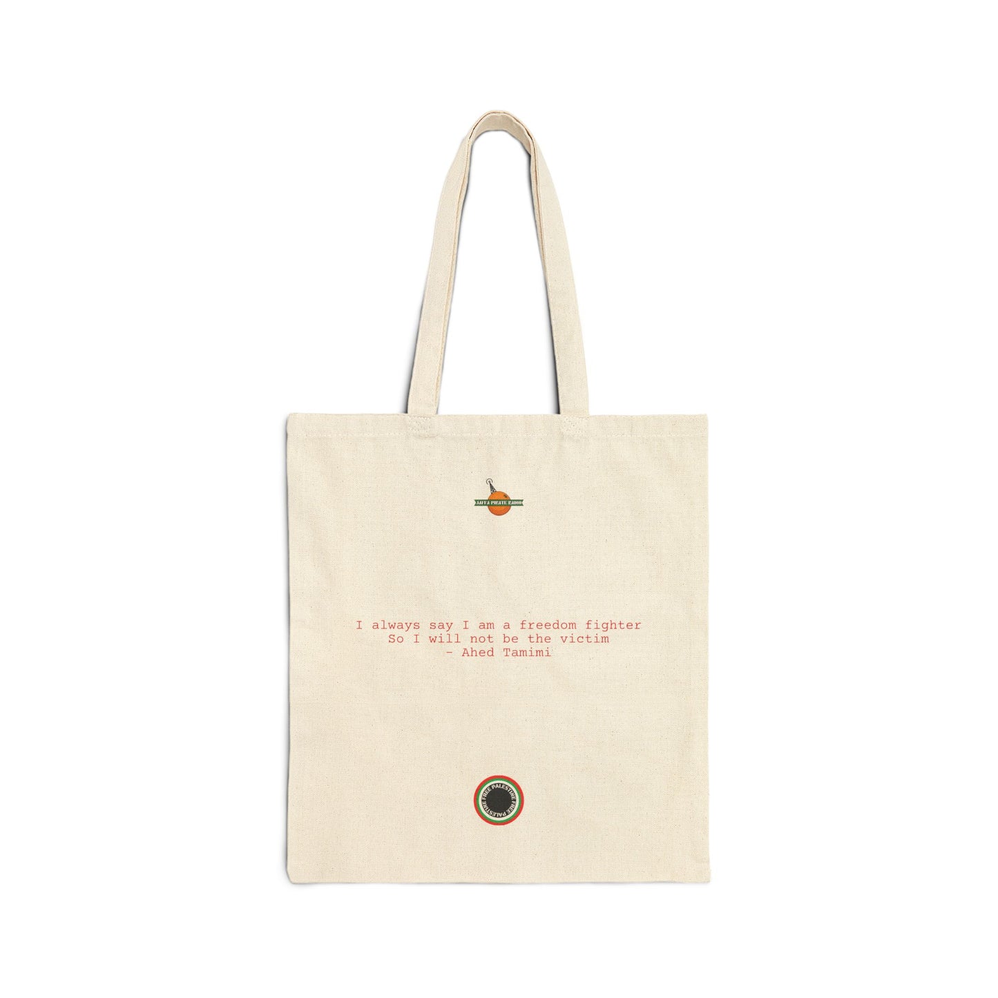 Ahed Tamimi Icon Tote Bag | Palestinian Resistance